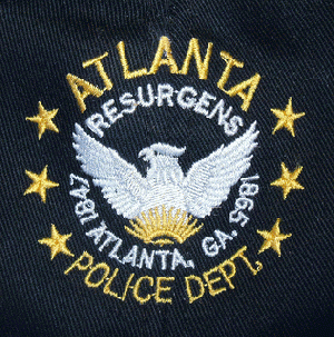 BADGE - USA - GA - City of Atlanta Police embroidered badge on ballcap, From ImagesAttr