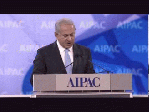 Netanyahu at AIPAC, From ImagesAttr