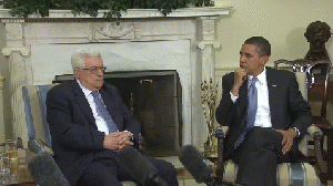 Barack Obama meets with Mahmoud Abbas, From ImagesAttr