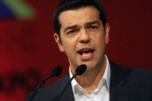 Alexis Tsipras, leader of Greece's Syriza party.