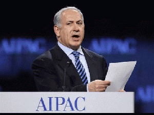 Netanyahu at AIPAC, From ImagesAttr