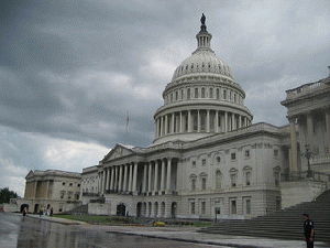 U.S. Capitol Building below a storm
that will hit when the public wakes up!, From ImagesAttr