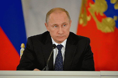 Russian Federation President Vladimir Putin, From ImagesAttr