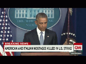 Two Hostages Killed in US Drone Strike CNN's Jim Sciutto reports that American and Italian hostages were killed during a U.S. counter-terrorism drone strike against al Qaeda. President Barack Obama ..., From ImagesAttr