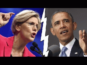 Obama and Elizabeth Warren Trade Blows on TPP