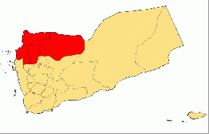 Houthi map