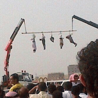 Saudi Arabia publicly executes five men, 5/21/13, From ImagesAttr