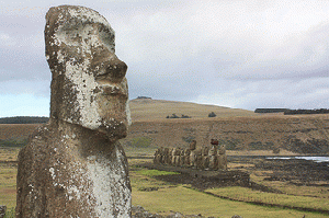 Easter Island, They wiped out the trees