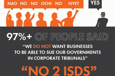 BROAD OPPOSITION TO THE CONTROVERSIAL INVESTOR-TO-STATE-DISPUTE SETTLEMENT (ISDS) MECHANISM, From ImagesAttr