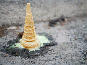 Ice cream under the microscope