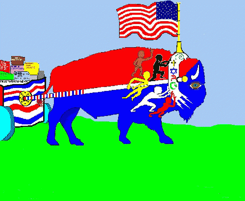 Bison - Symbol For We The American People, From ImagesAttr