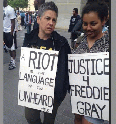 A Riot Is The Language of the Unheard; #blacklivesmatter Phila. Protest 4/30/2015, From ImagesAttr