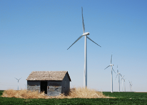 The wind industry in Kansas has already exceeded the state's renewable energy standard for 2020 on its own, but now Kansas is repealing the standard., From ImagesAttr
