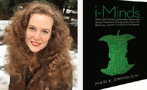 Dr. Mari Swingle and her book, iMind