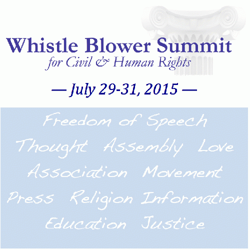 Whistle Blower Summit Civil Human Rights, From ImagesAttr