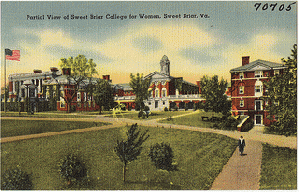 Partial view of Sweet Briar College for Women, Sweet Briar, Va. Partial view of Sweet Briar College for Women, Sweet Briar, Va.