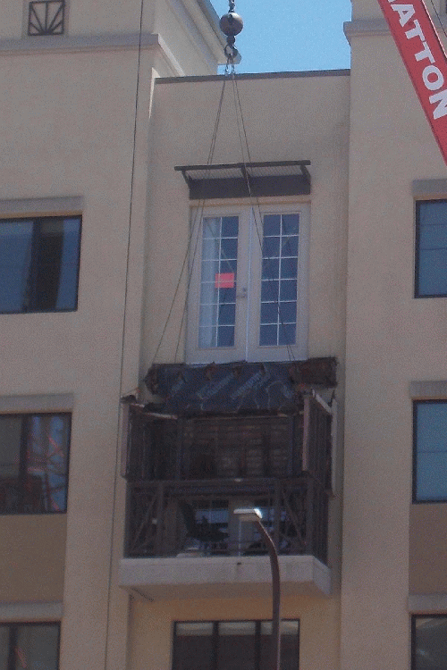 Red tagged balconies, From ImagesAttr