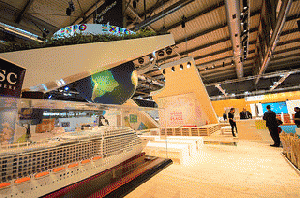 Expo 2015 stand at BIT Milano, From ImagesAttr