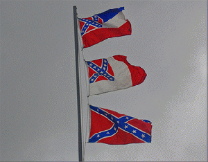 Flags -- Confederate Cemetery Brices Cross Roads National Battlefield Baldwyn (MS) June 2013, From ImagesAttr