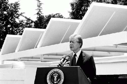 The Sad Fate of Jimmy Carter's Solar Panels.