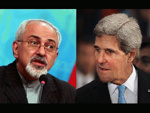 US Secretary of State John Kerry and Iranian Foreign Minister Javad Zarif