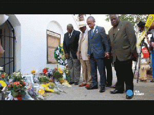 The community of Charleston, South Carolina is coming together to mourn the victims of the Emaneul AME Church shooting., From ImagesAttr