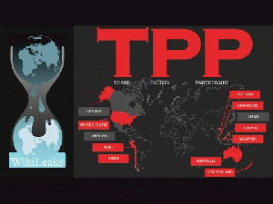 WikiLeaks is raising $100,000 reward for the Trans-Pacific Partnership 'TPP' missing chapters., From ImagesAttr