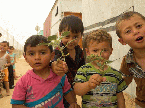 Palestinian children in Gaza, From ImagesAttr