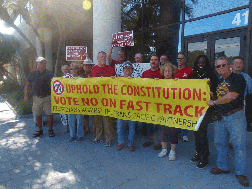 Floridians against the T.P.P. Floridians against the T.P.P.