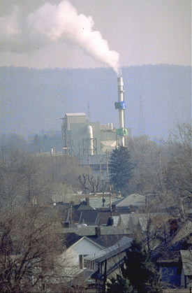 This serial polluter of the air in the Upper Ohio Valley was in violation of the law before it even began operations in 1993, critics somplain., From ImagesAttr