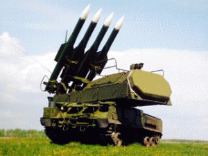 Russian-made Buk anti-missile battery, From ImagesAttr