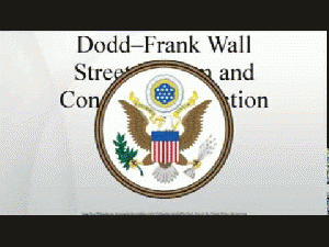 Dodd-Frank Wall Street Reform and Consumer Protection Act