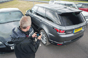 Jaguar Land Rover showcase a remote control Range Rover Sport