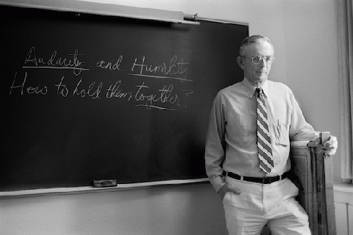 Professor Coleman Brown in his classroom at Colgate University., From ImagesAttr