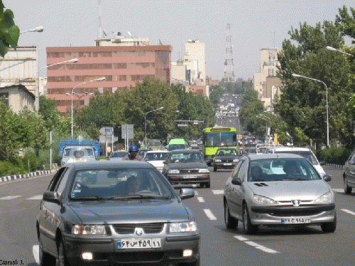 tehran-abas abad street, From ImagesAttr