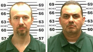 David Sweat, left, and Richard W. Matt escaped from the prison in June, leading to a three-week manhunt.