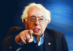 Bernie Sanders - Painting, From ImagesAttr