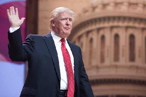 Donald Trump speaks at the Conservative Political Action Conference (CPAC) in this photo taken in National Harbor, Maryland on March 6, 2014., From ImagesAttr