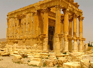 Temple of Baal-Shamin in Palmyra 2010 Temple of Baal-Shamin in Palmyra 2010