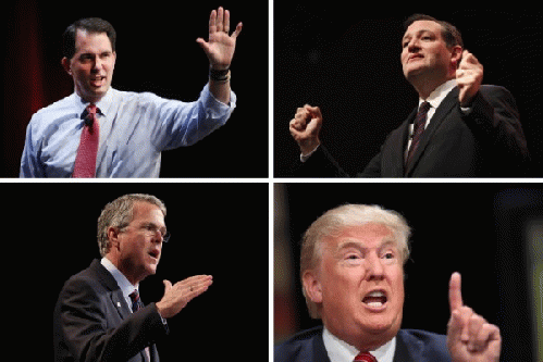 GOP contenders among 