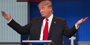 Donald Trump in Republican debate, From ImagesAttr