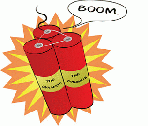 Bernie Sanders could be political dynamite--or perhaps better, DINOmite. Bernie Sanders could be political dynamite--or perhaps better, DINOmite.