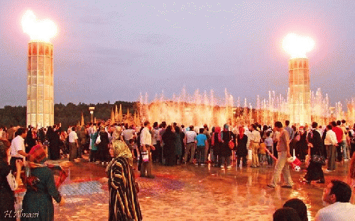 Water and Fire Park of Tehran