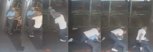 Watch a thug NYPD cop tackle Blake instead of identifying himself as a cop (, From ImagesAttr