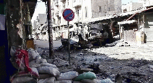 Bombed out Aleppo, From ImagesAttr