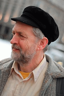 Anti-austerity candidate Jeremy Corbyn, From ImagesAttr