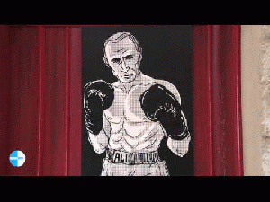 Putin' on different faces. The best birthday card a President could ask for The so-called 'Putin Universe' art exhibition was unveiled in Moscow on the eve of the Russian President's birthday on October 7. Like us on Facebook: ., From YouTubeVideos