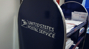 USPS packaging display