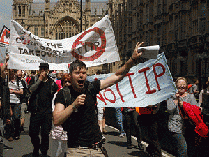 TTIP protest in London, From FlickrPhotos