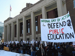 National Day of Action in Defense of Public Education, From FlickrPhotos